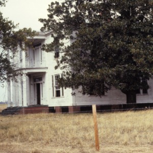 Partial view, Dunlap House, Anson County, North Carolina