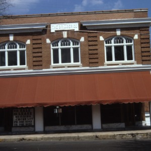 Front view, Bridger Company Building, Bladenboro, Bladen County, North Carolina