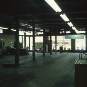 Interior view, Bridger Company Building, Bladenboro, Bladen County, North Carolina