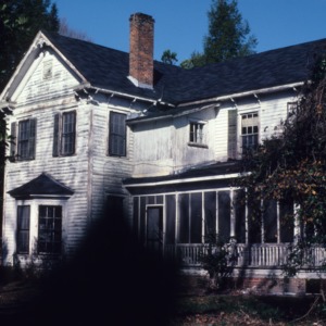 Rear view, George L. Clark House, Clarkton, Bladen County, North Carolina