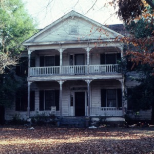Front view, George L. Clark House, Clarkton, Bladen County, North Carolina