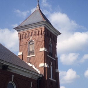 Tower, Calypso Methodist Church, Calypso, Duplin County, North Carolina