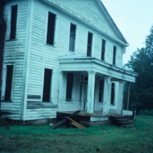 Front view, Hicks House, Duplin County, North Carolina
