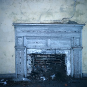 Fireplace, Hicks House, Duplin County, North Carolina
