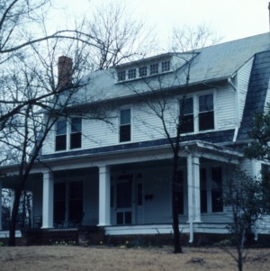 Front view, Phillips House, Laurinsburg, Scotland County, North Carolina
