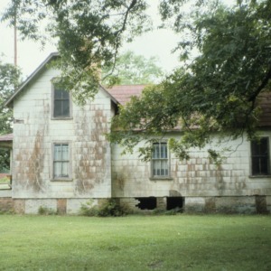 Side view, T. B. Creel House, Aberdeen, Moore County, North Carolina