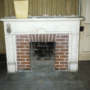 Fireplace, T. B. Creel House, Aberdeen, Moore County, North Carolina