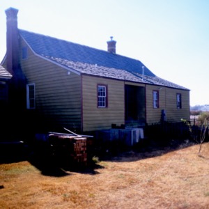 Rear view, William Cobb House, Pitt County, North Carolina