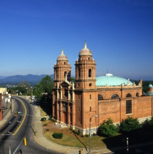 View, Basilica of St. Lawrence, Asheville, North Carolina