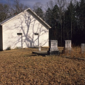 View, Gilboa Methodist Church, Burke County, North Carolina
