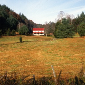 View from distance, Harris House, Burke County, North Carolina