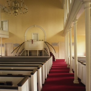 Interior, First Presbyterian Church, New Bern, North Carolina