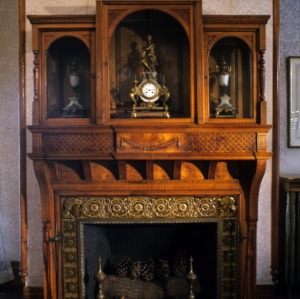 Fireplace, Hylehurst, Winston-Salem, North Carolina
