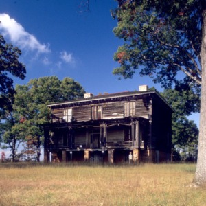 View, Archibald Taylor House, Franklin County, North Carolina