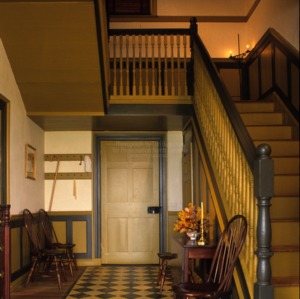 Hallway, Patty Person Taylor House, Franklin County, North Carolina