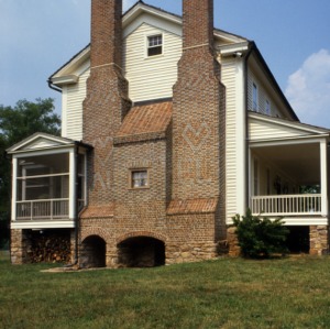 View, Alexander Long House, Rowan County, North Carolina