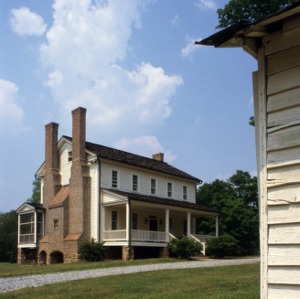 View, Alexander Long House, Rowan County, North Carolina