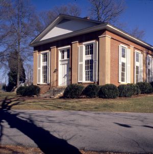 View, Back Creek Presbyterian Church, Rowan County, North Carolina
