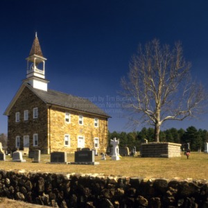 View, Grace Evangelical and Reformed (Lower Stone) Church, Rowan County, North Carolina