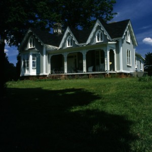 View, Thomas Capehart House, Vance County, North Carolina