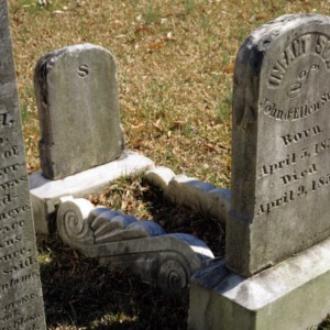 Grave of Smith infant, Cross Creek Cemetery, Fayetteville, Cumberland County, North Carolina