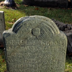 Grave of Captain Daniel Little, Old English Cemetery, Salisbury, Rowan County, North Carolina
