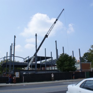 Carmichael Recreation Center construction