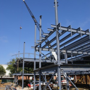 Carmichael Recreation Center construction