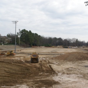Construction of new Softball and Track complex