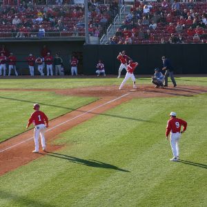 Doak Field, baseball game