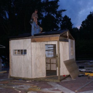 Shack-A-Thon fundraiser for Habitat for Humanity, 2006