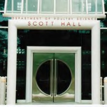 Entrance to Scott Hall