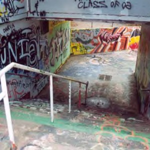 Free Expression Tunnel, before renovation