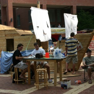 Shack-A-Thon fundraiser for Habitat for Humanity, 2005