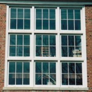 Bureau of Mines Building, east side windows