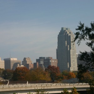 Raleigh skyline from Dix Hill