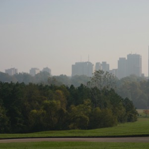 Raleigh skyline from Dix Hill