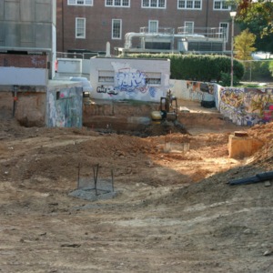 Free Expression Tunnel construction site