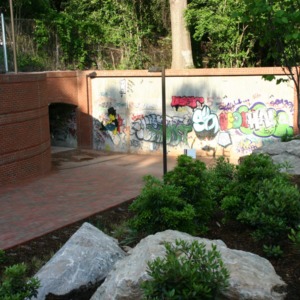 Free Expression Tunnel, Central Campus entrance