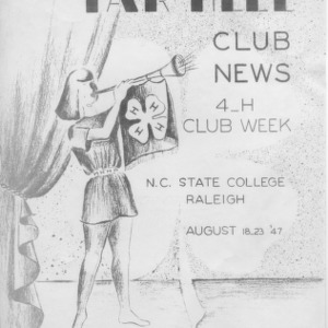 Tar heel club news. Vol. 10, no. 5. August 22, 1947