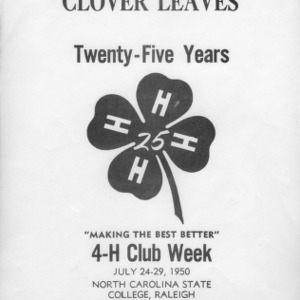 Clover leaves. Vol. 12, no. 3. July 27, 1950