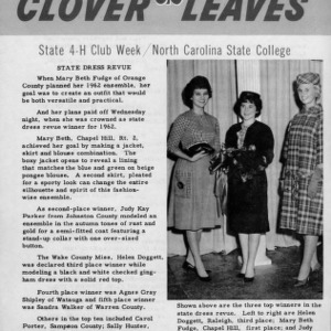 Clover leaves. July 26, 1962