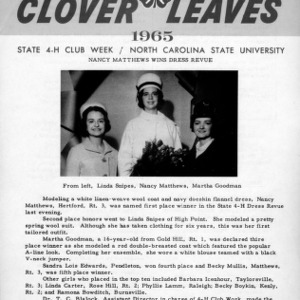 Clover leaves. July 29, 1965