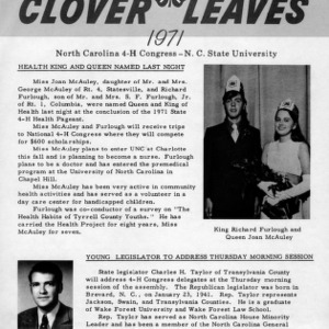 Clover leaves. July 28, 1971