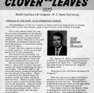 Clover leaves. July 24, 1972