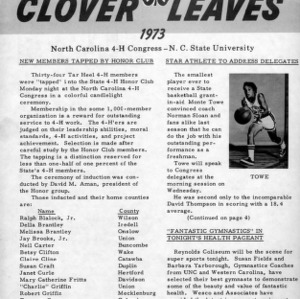 Clover leaves. July 24, 1973