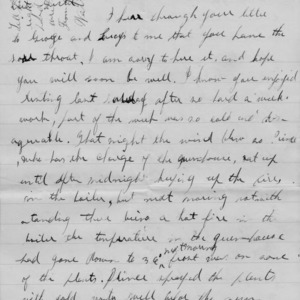 Letter from Walter Bullock, February 19, 1894