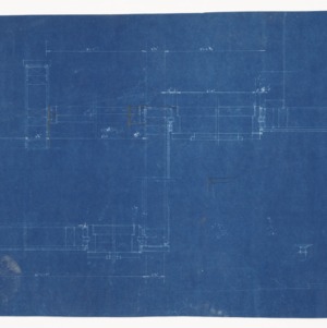 G. Milton Small Residence -- Wall Plan Blueprint