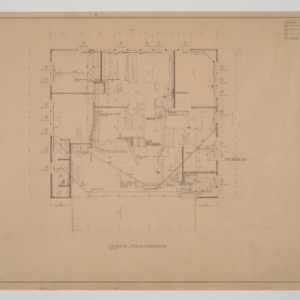 G. Milton Small Residence -- Floor Plan - Heating