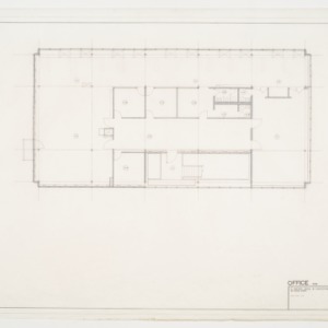 G. Milton Small Architects Office -- Floor Plan
